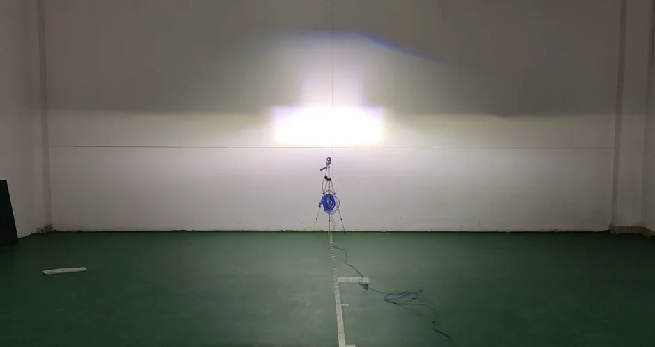 Двухсветодиодные линзы для проектора AES 3,0 дюйма A15 Pro, светодиодная фара с изогнутой поверхностью 6000K, светодиодная фара LHD и RHD, светодиодная двойная фара дальнего света