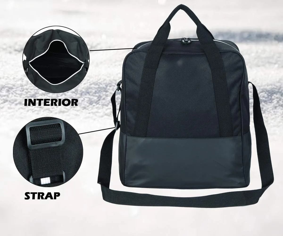 Custom Double Heat Ski Travel Shoe Helmet Boot Bag Waterproof Ski Bag