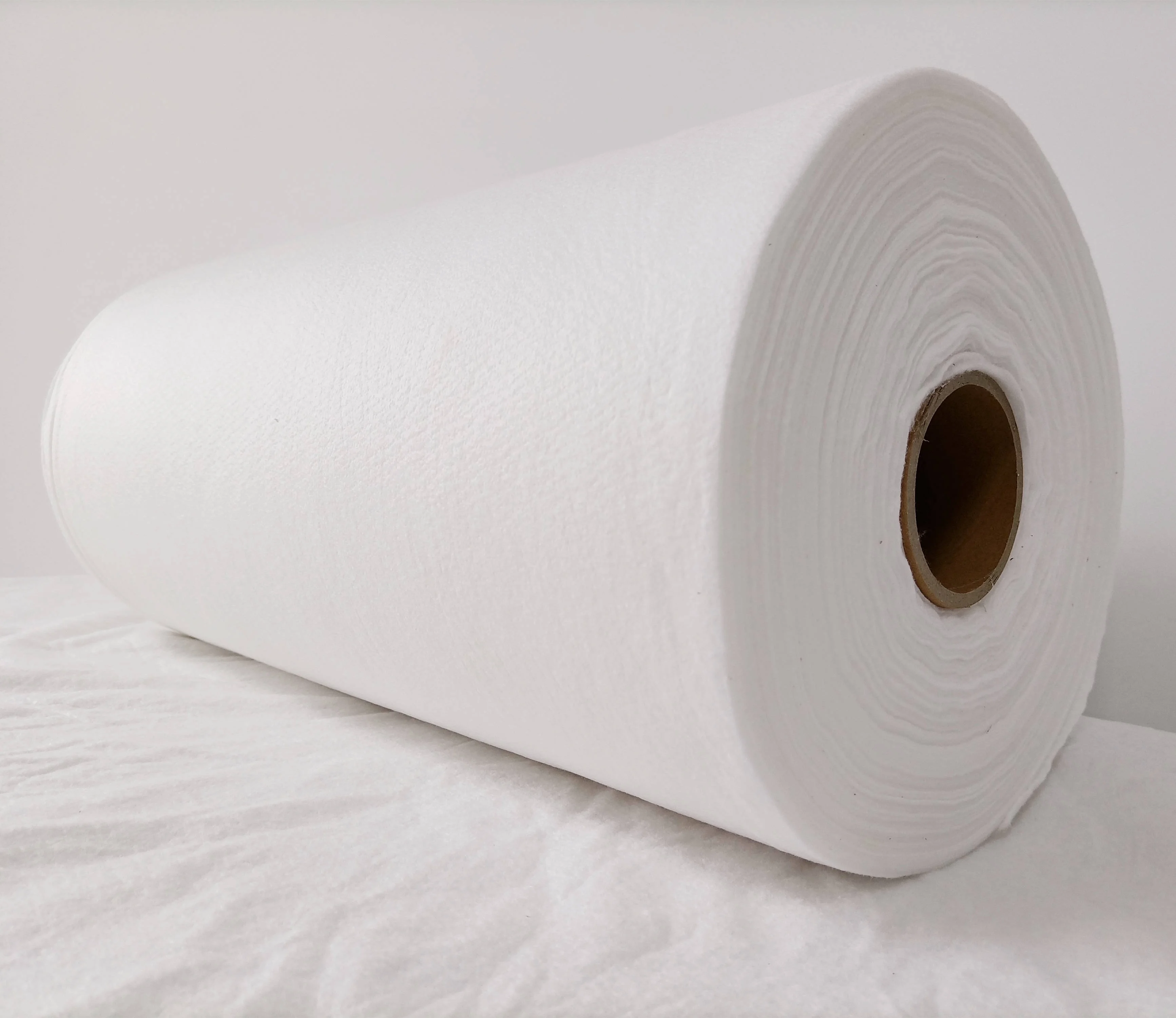 70GSM MERV 11/ MERV 13 tro-charging HVAC air filter media nonwoven air filter fabric wholesale electrostatic filter material