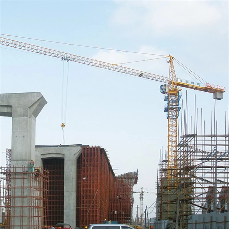 China Top Brand Used 10 Ton Tower Crane with Core Components Pump