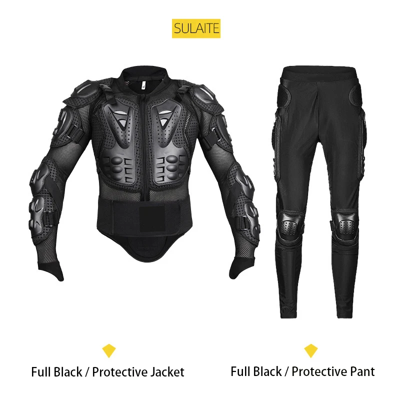 Hot selling motorcycle jacket with pants  for body protection