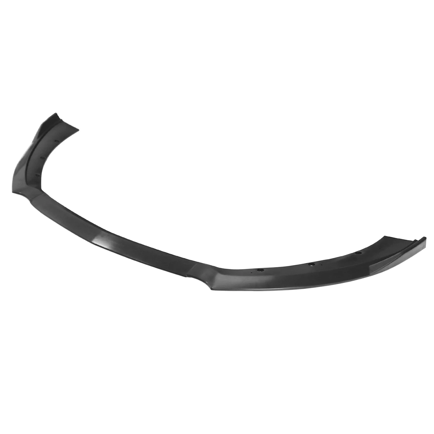 Carbon Fiber 3 Pieces Car Front Bumper Canard Lip Splitter Body Shovels Bumper Lip Spoiler Replacement for Mustang 2015-2019