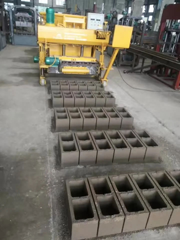 decorative brick wall machinery sidewalk brick making machine different shape colorful Craft Brick machine