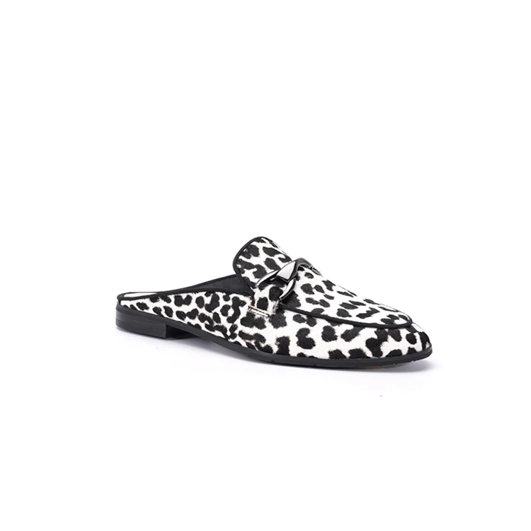 Женские мюли на низком каблуке, удобные туфли без застежки с острым носком, лоферы, обувь на плоской подошве, 2021