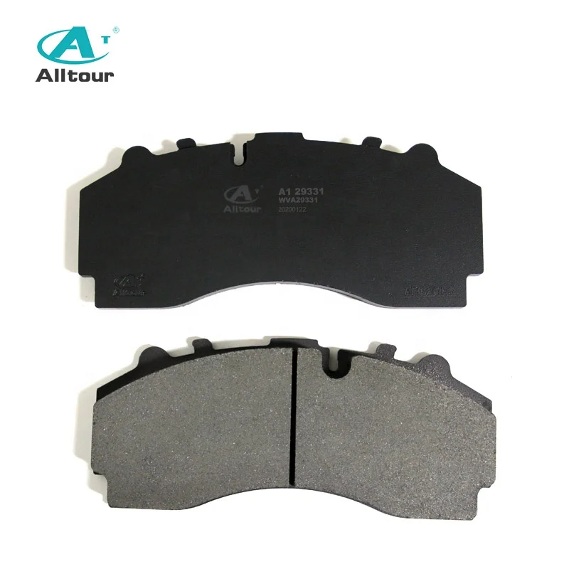 WVA29331 auto spare parts heavy truck brake pads with emark and ISO/TS 16949 premium ceramic brake pads