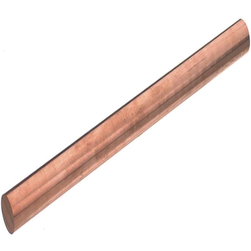 2mm 3mm 4mm 5mm 6mm 8mm Pure Round C1011 C1020 C1100 T2 ETP Copper Bar / Rod