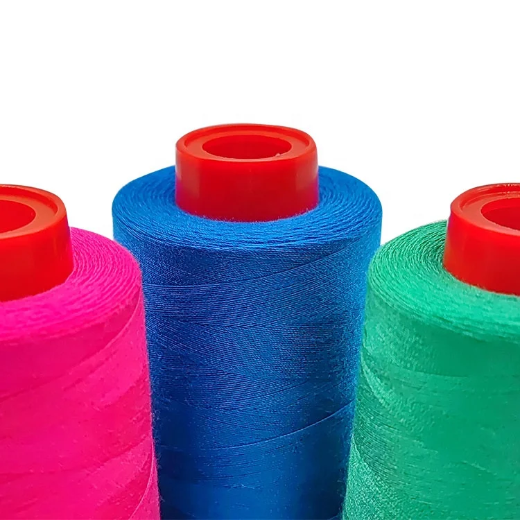 Factory Cheap Price Spun sew thread polyest 42/2 5000m sew factori