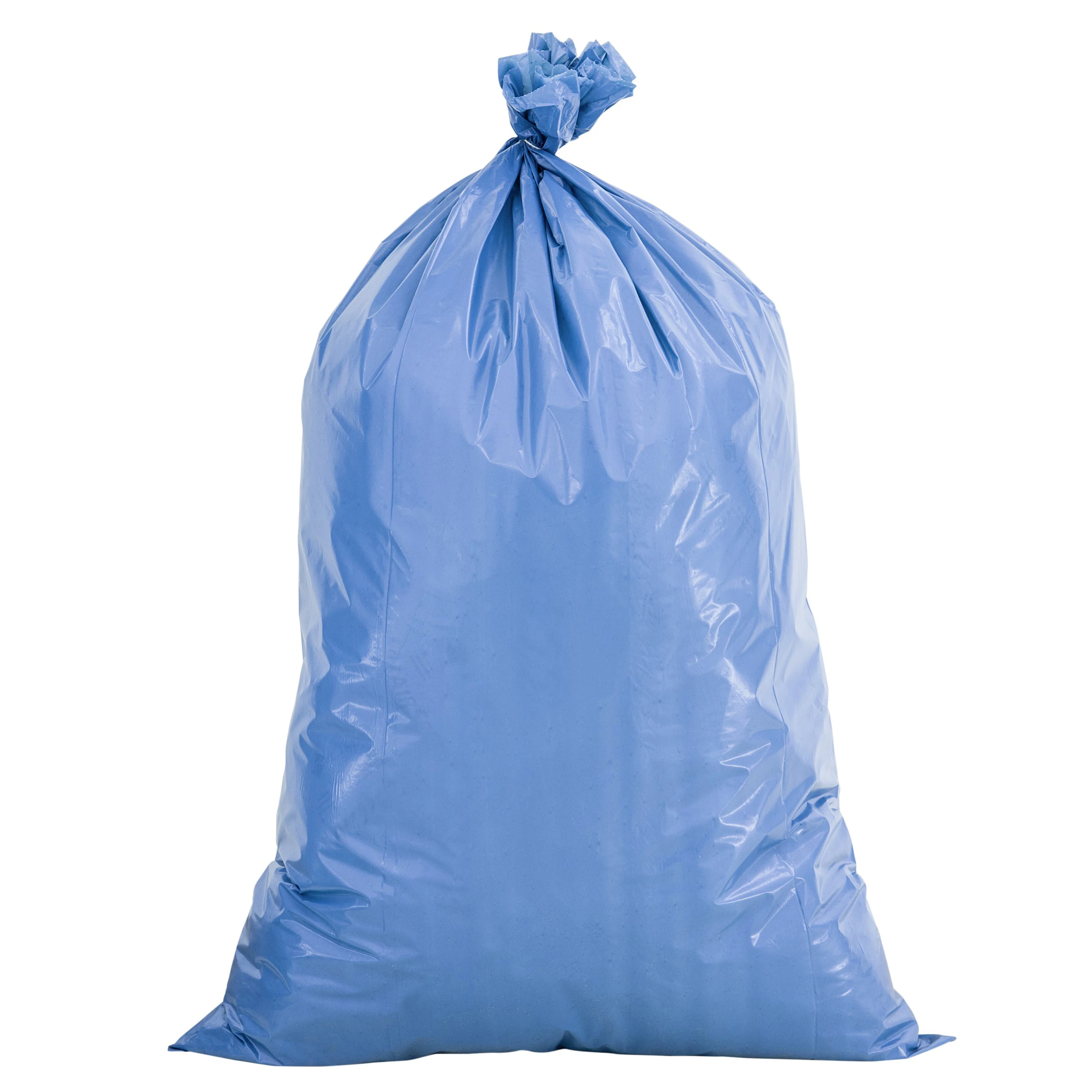 Garbage bags 120 liters, blue, 70 x 110 cm, 25 pieces