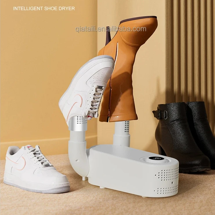 QIATAILI Small Dryer Shoe Foldable Smart Shoes Boot Slipper Dryer Warmer Heated Slippers Electric UV Drying for Shoes