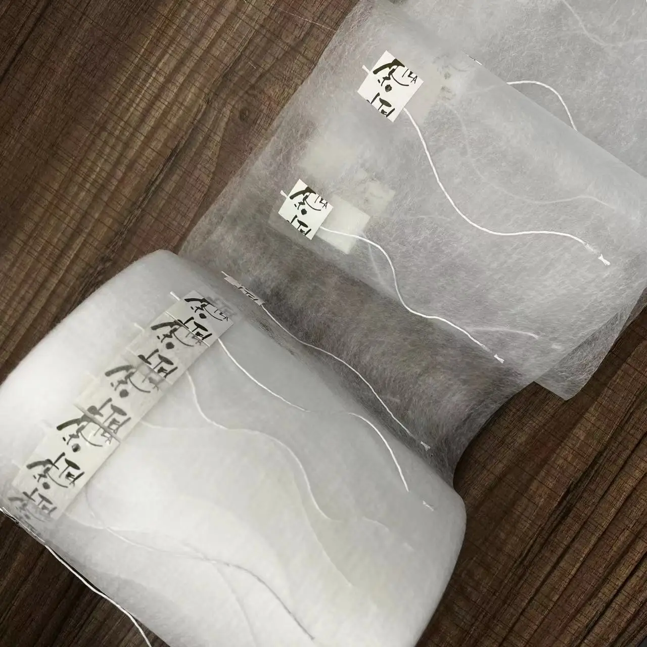 PLA non-woven biodegradable tea filters roll bagged tea packaging for food teabags