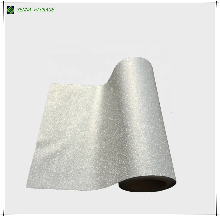 Glitter thermal lamination film