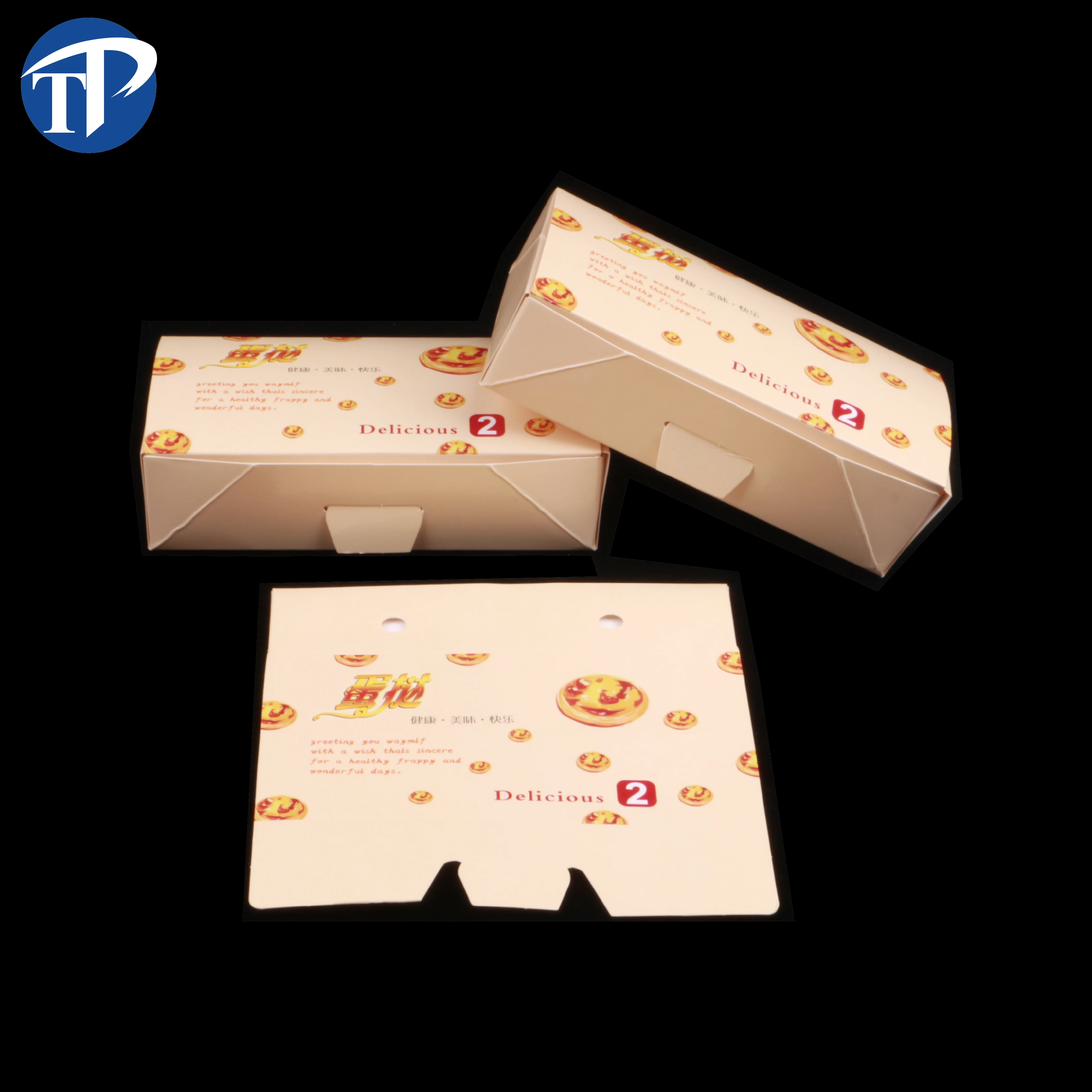 
customized logo printing small easter cupcake boxes for mini cupcake 