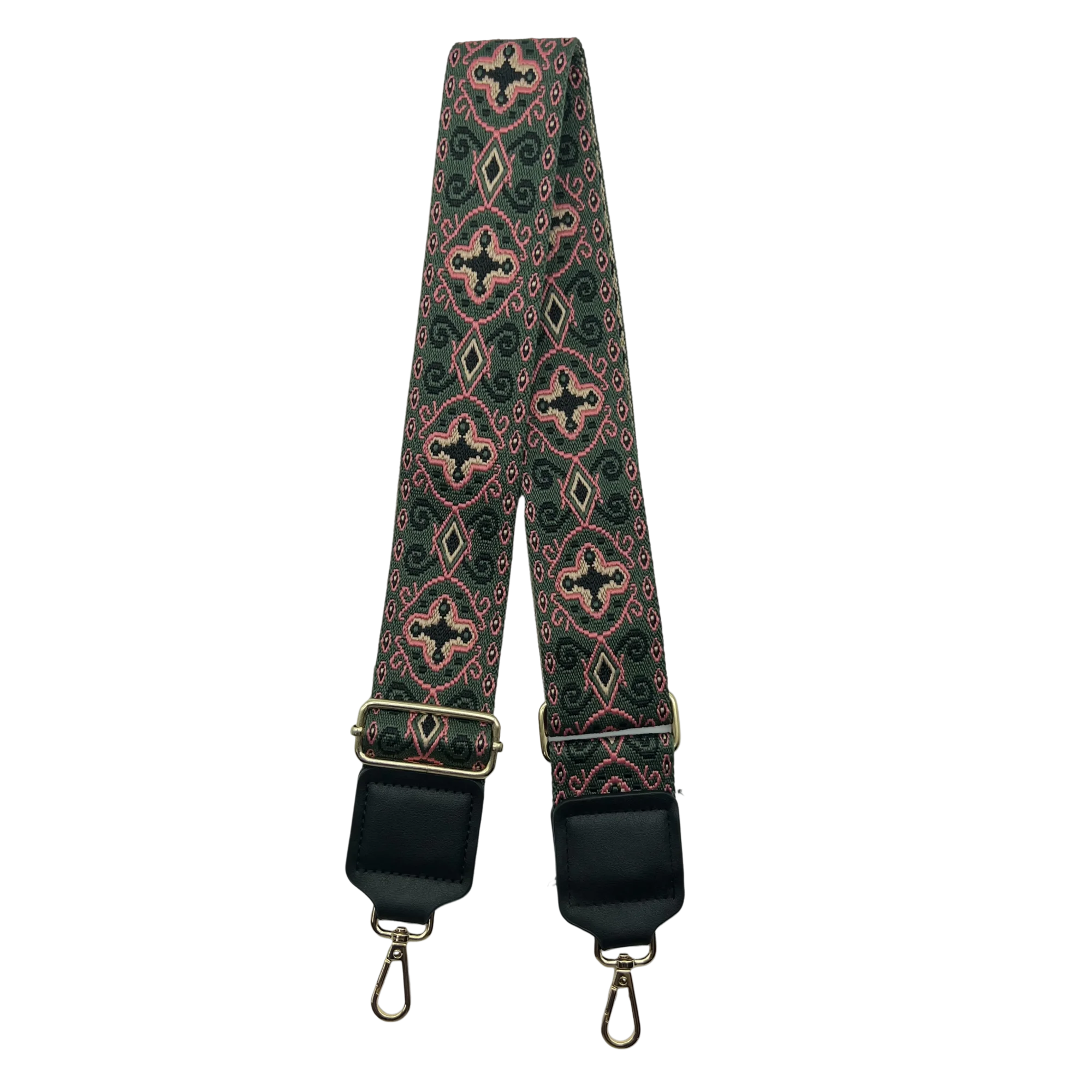 New Jacquard Ribbon Pattern Shoulder Strap Replaceable Wide Handbag Strap Accessories Adjustable Shoulder Strap