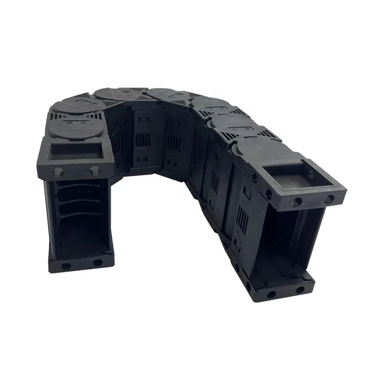 Цепь буксировочная ЧПУ высокопрочная пластиковая кабельная цепь нейлоновая Перемычка пластиковая кабельная цепь