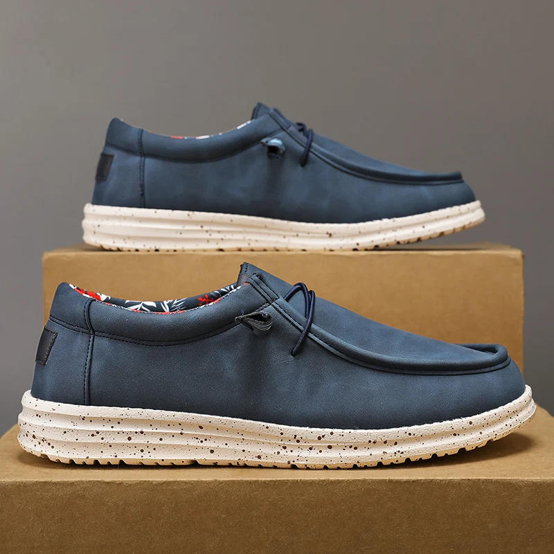 2023 Dudes Loafer Custom Men Boat Shoes Flat Other Trendy Casual Walking Style Slip on Boat Shoes for Men