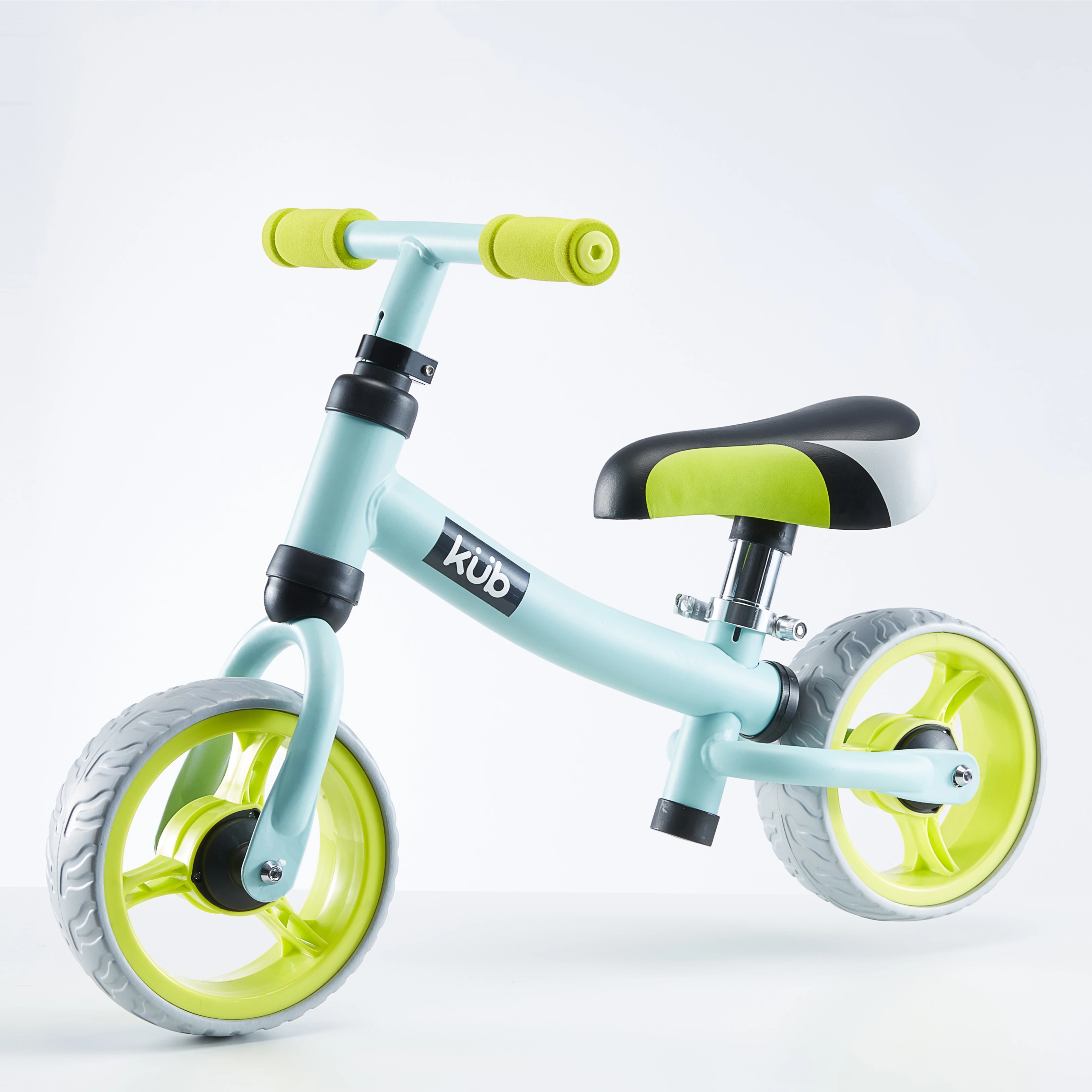 KUB new style high carbon steel 2 in 1 metal baby balance bike kids push bike toddler balance bike child