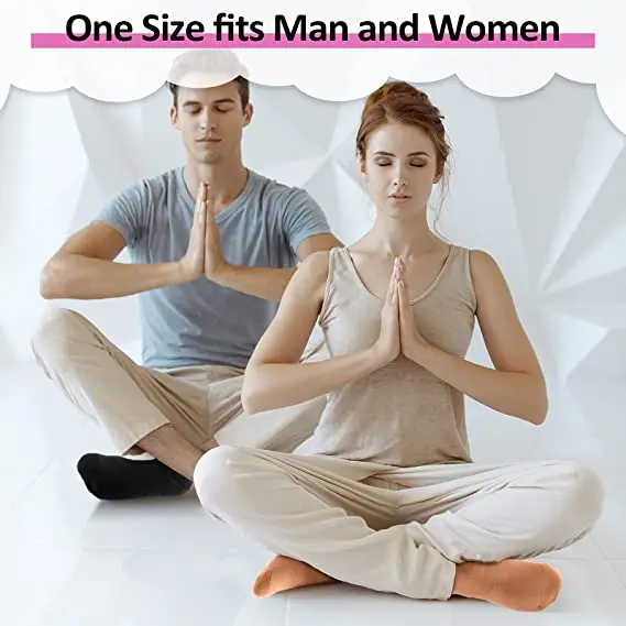 Custom Logo Cotton Trampoline sock Ankle Pilates Non Slip Yoga Socks