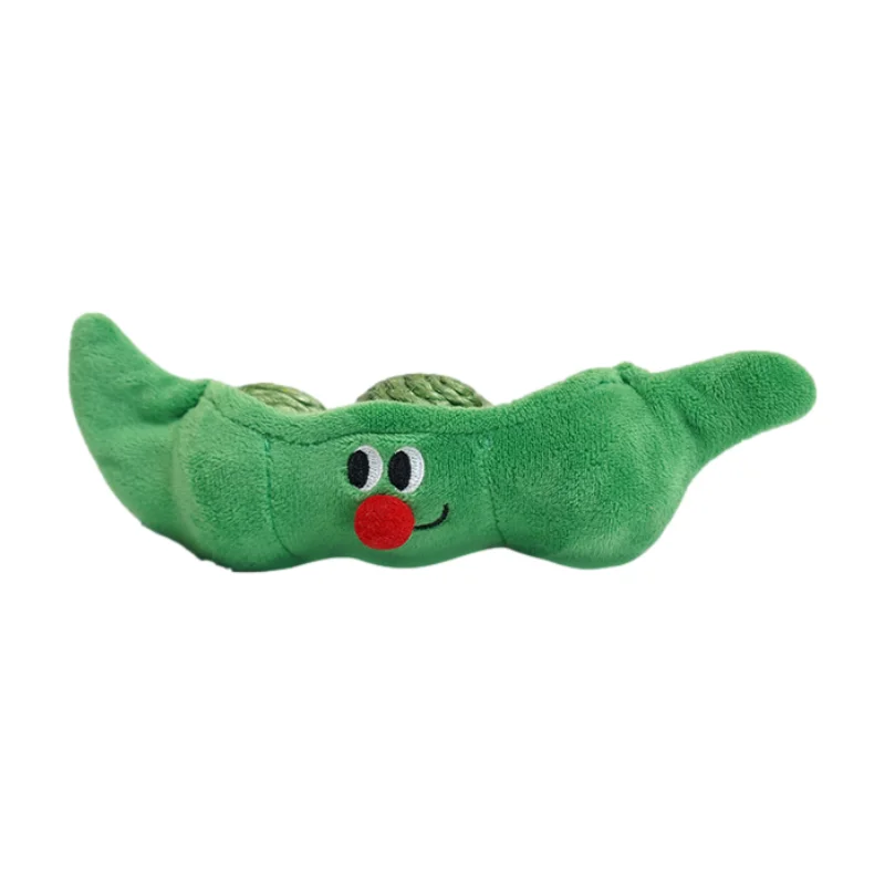 High Quality Cat Teasing Stick Bite Resistant Sisal Toy Ball Cat Toy Peas Shape Storage Teething Chew Playing Pet Toy foe Cat