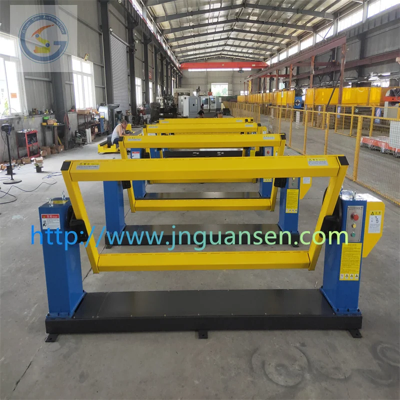 A Single Axis Head and Tail Welding Positioner Designed for Six Axis Intelligent Welding Robots Provided Color Automatic 500