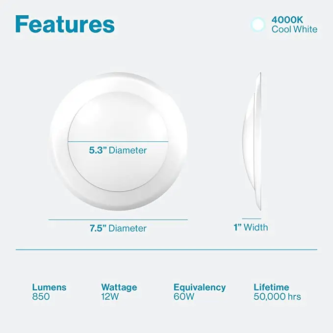 Factory Wholesale Recessed Pinhole 7w 12w Frameless Led Hotel Downlight With 75mm Cut Out