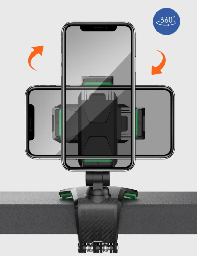 Hot Sell Multifunctional Car Mobile Phone Holder 360 Degree Car Phone Holder Dashboard Mount