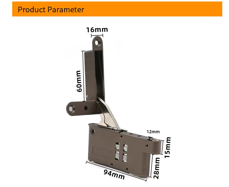 35kgs load soft close frame door hinge big wood door hinge