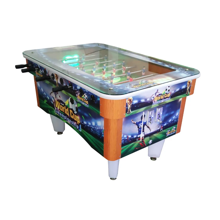 Worldcup championship indoor soccer skill video arcade game football table game machine