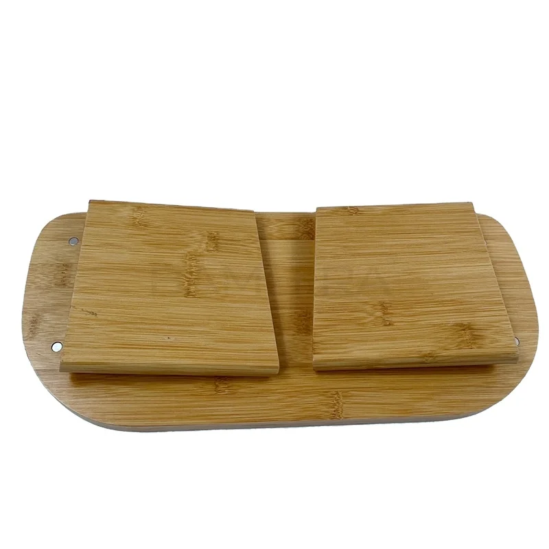 Kneeling Meditation Bench with Foldable Legs & Cushion Bamboo Yoga Bench for Extended Practice