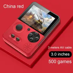 500 IN 1 Retro Video Game Console Portable Pocket TV Game Console AV Out Mini Handheld Game Player