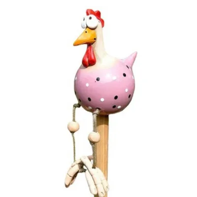 
Chicken Decoration Garden Ornaments Animal Figurine Ornament Resin Chicken Outdoor Garden Backyard Lawn Garden Sculptures 