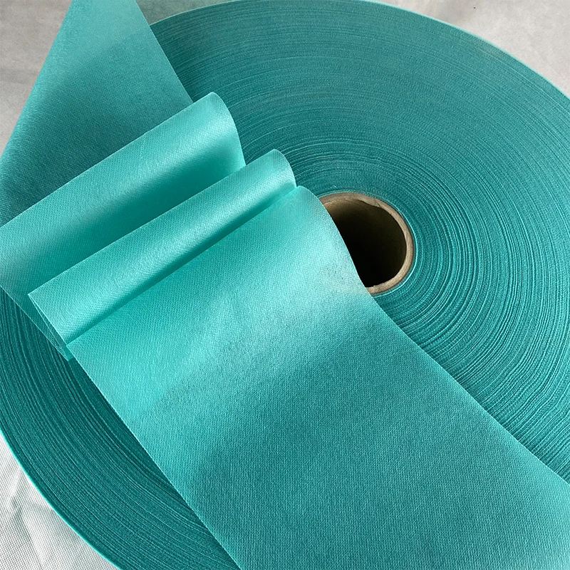 Washable Water Absorbing Non Skid Flammable Gossamer Dust-proof Perforated Bonding Negative Ion Nonwoven Fabric