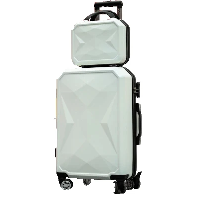 
Premium polycarbonate ABS+PC plastic 10'+20' trolley luggage sets suitcase for travel 