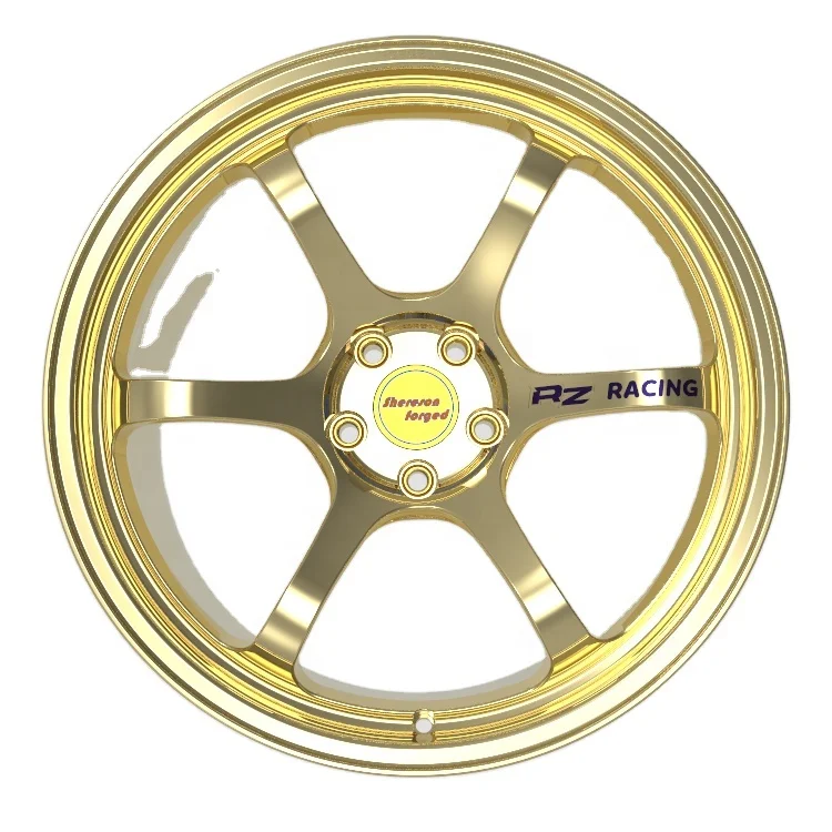 Китайская фабрика, прямые продажи, 5 спиц, 16 17 18 20 дюймов, кованые автомобильные колеса из алюминиевого сплава