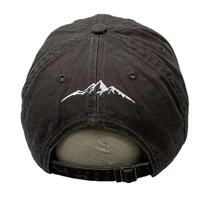 RTS High quality unstructured washed cotton unisex custom logo sport hats 6 panel dad hats baseball hat