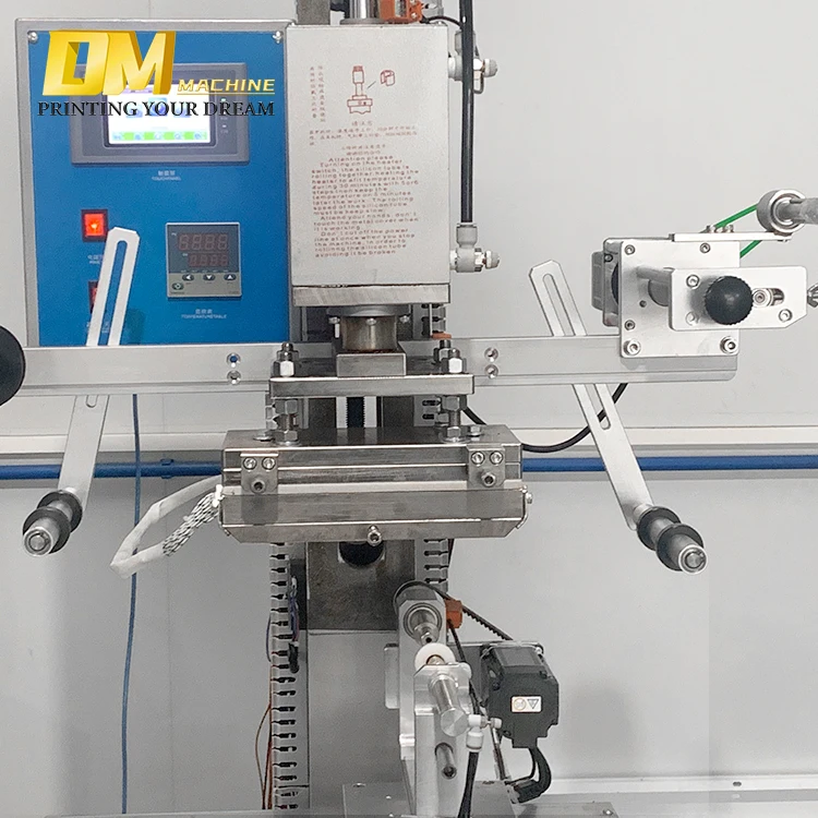 Irregular Shape 8 Side Stamp Bottle Cap Or Pens Bottle Hight Quality Hot Foil Stamping Machine