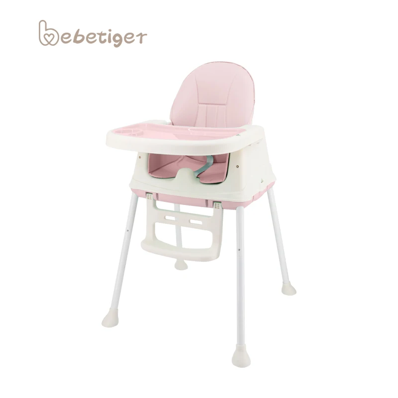 Baby High Feeding Chair Portable Kids Table Foldable Dining Chair Adjustable Cheap Baby High Chair