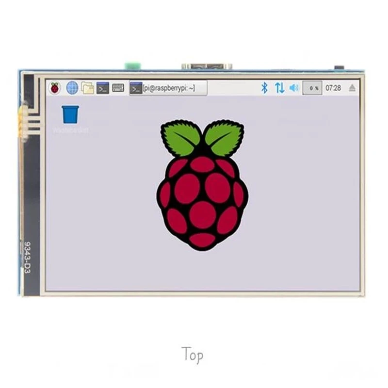 4 Inch LCD Display HMI Screen 4' IPS Portable Monitor Module with GPIO Resistive Touch Panel 800x480 Raspberry Pi Display
