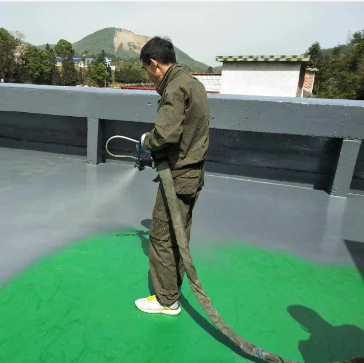 Castable polyurea easy flow and easy self leveling