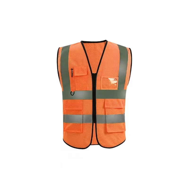 Complex Style High Visible Reflective Safety Vest for Construction Traffic Outside Work Riding