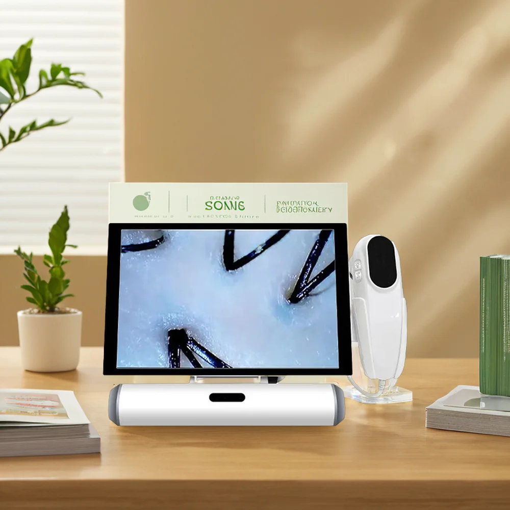 Desktop Hair Scalp Skin Detection  LCD Screen  Facial and Head Analysis  Machine SA-S13 Skin and Hair Analyzer
