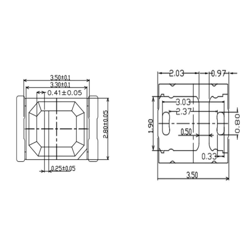 High power 5 years Warranty White 1 watt 6 volt addressable SMD 3030 Led Chip Smd Led Price