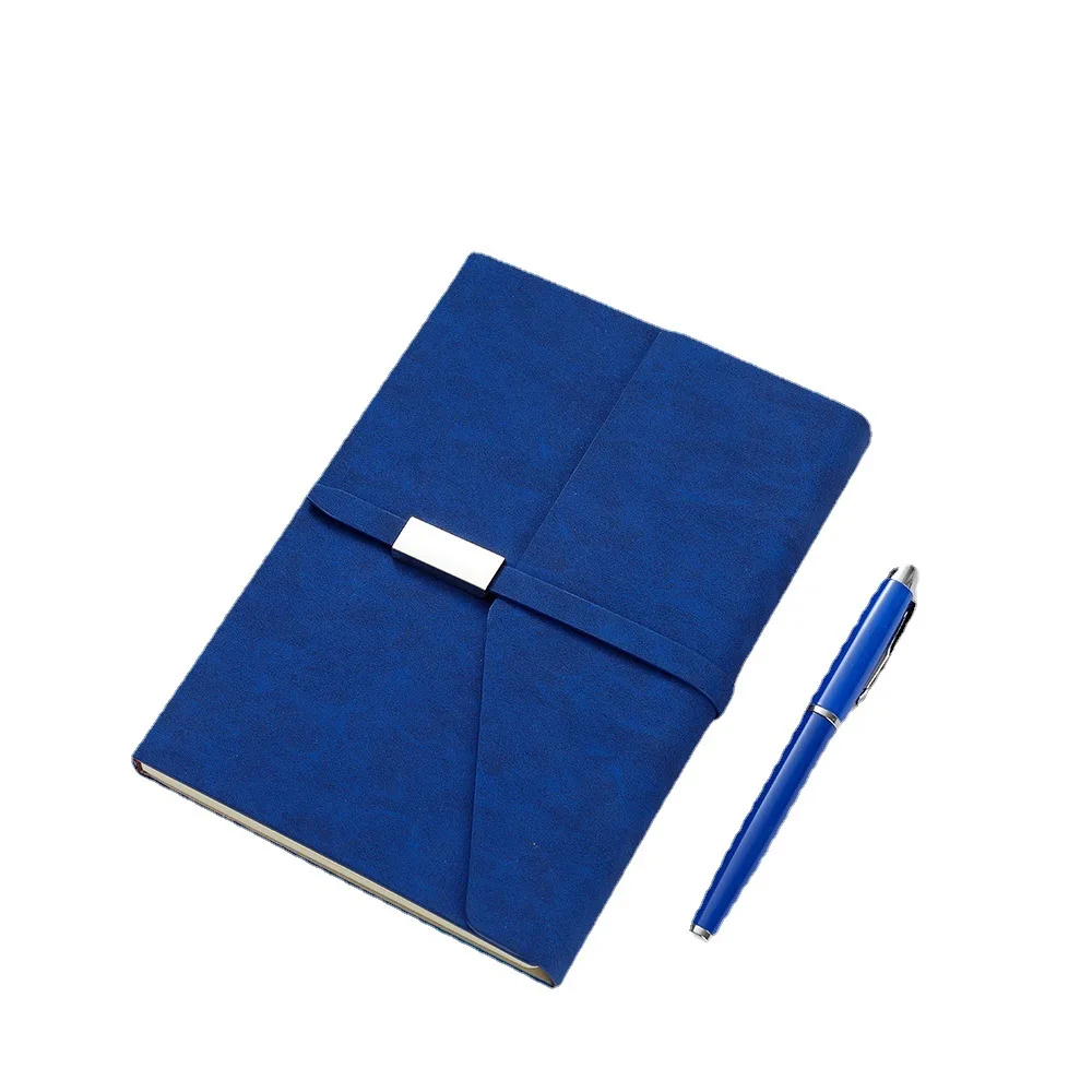 Festive Luxury Custom Logo Notebook & Pen Gift Set with USB Drive Perfect for Christmas Business Gifting & School Use