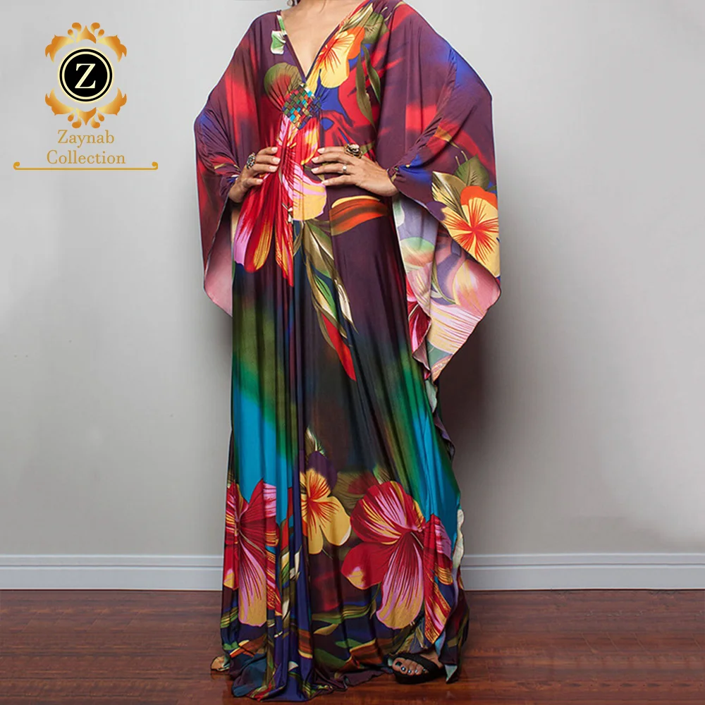 Zaynab Kaftan с длинным рукавом Abaya оптовая продажа женское турецкое мусульманское платье кафтан