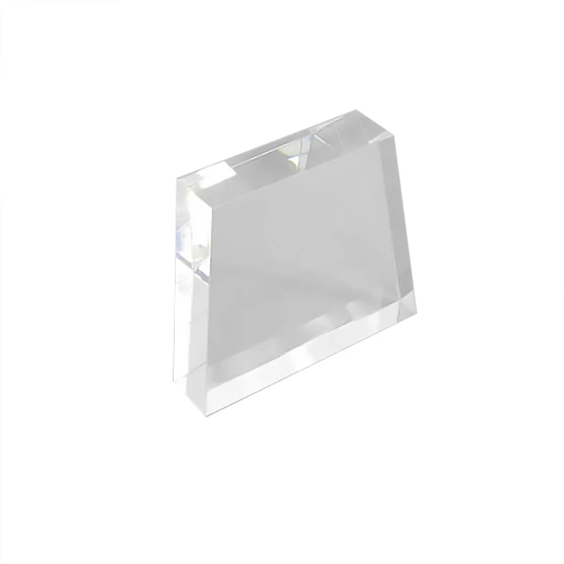 Trapezium Crystal Light Guide BK7 Sapphire Quartz transparent or with filter 530nm 550nm 560nm 610nm 640nm 690nm 950nm 1200nm