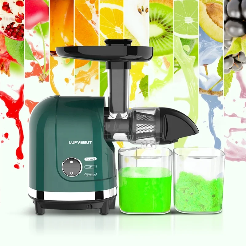 Factory Slow Masticating Juicer Machine Cold Press Juicer Extractor For Orange Citrus Fruit and Vegetable