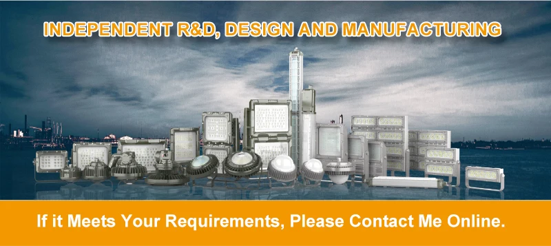 Factory High Quality Atex Approved 100w 120w 150w 180w Led Explosion Proof Flood Lights  for Hazardous Location