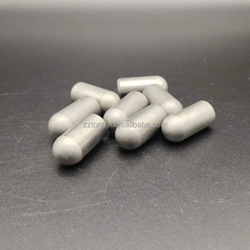 HGPR from Zhuzhou Tony Carbide Studs Roller Mill Inserts 100% Virgin Tungsten Carbide 24 Hours ISO9001:2015 Black Slivery 500pcs