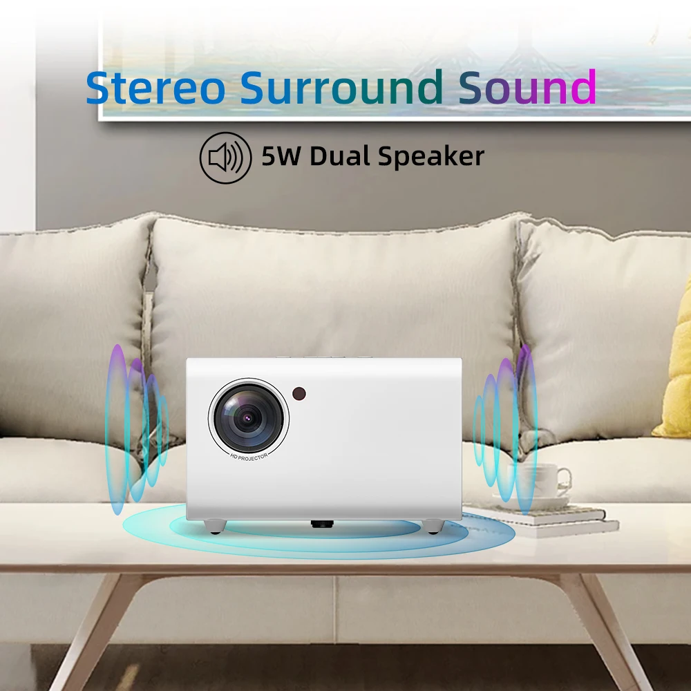 Заводская горячая Распродажа OEM ODM LED LCD 1080P Full HD проектор Smart Video DLP портативный цифровой проектор кинотеатр