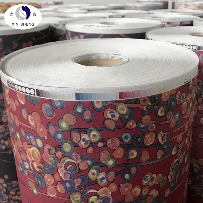 heat transfer sublimation printing paper with flower design paper for polyester fabric