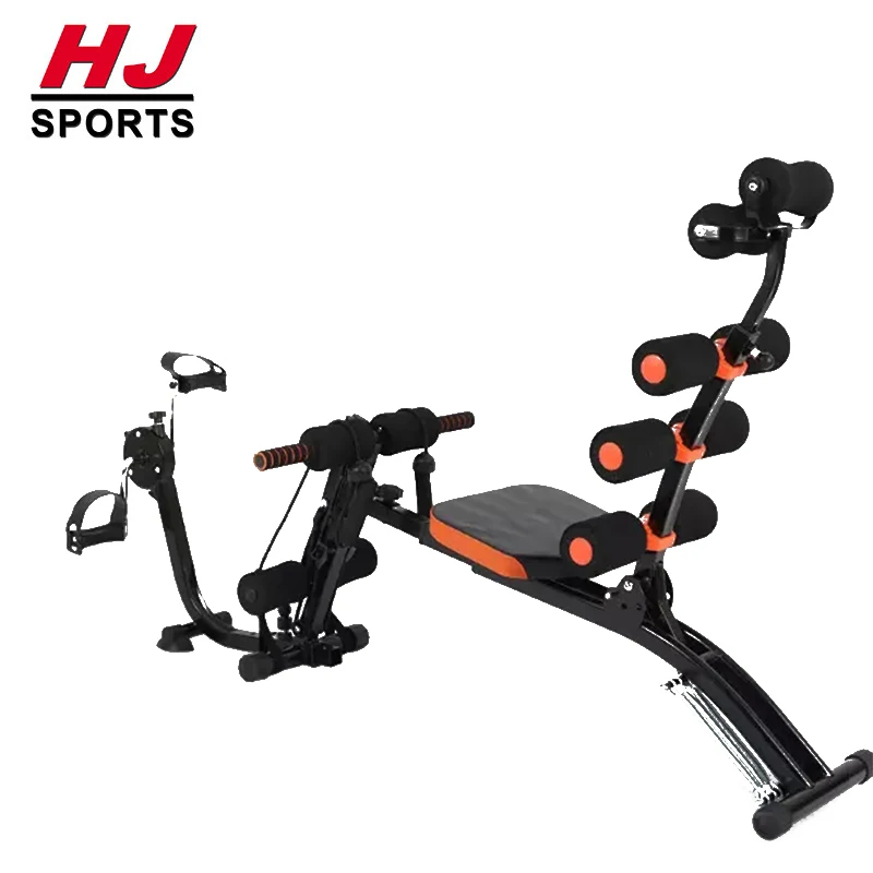HUIJUN Adjustable Abdominal Trainer Machine Fitness Foldable AB Chair Gym Fitness Equipment HJ-10001